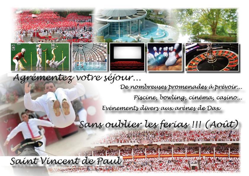 Dax Location Maison Avec Spa Saint-Vincent-de-Paul  Buitenkant foto
